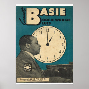 Affiches Couverture de Count Basie de la musique de feuille