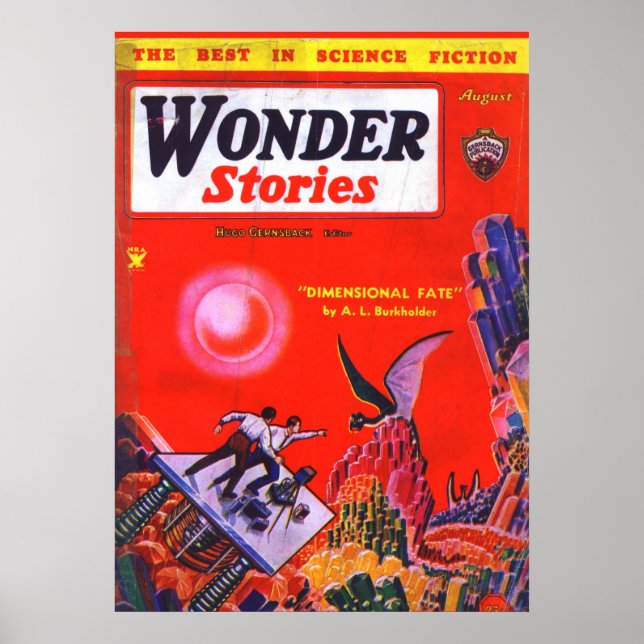 Affiches Couverture vintage - A L Burkholder 1934 (Devant)