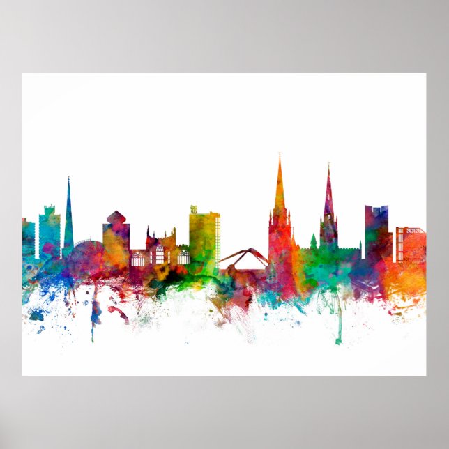 Affiches Coventry England (Devant)