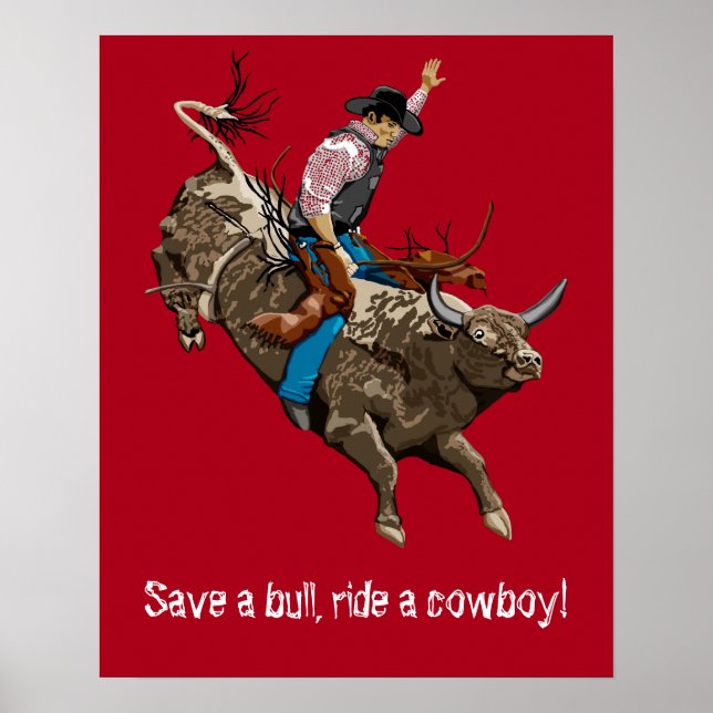 Affiches Cow-boy vintage (Devant)