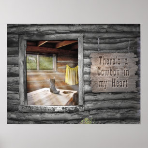 Affiches Cowboy in my Heart