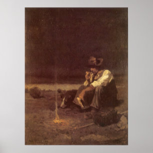 Affiches Cowboys occidentaux vintages, berger de plaines