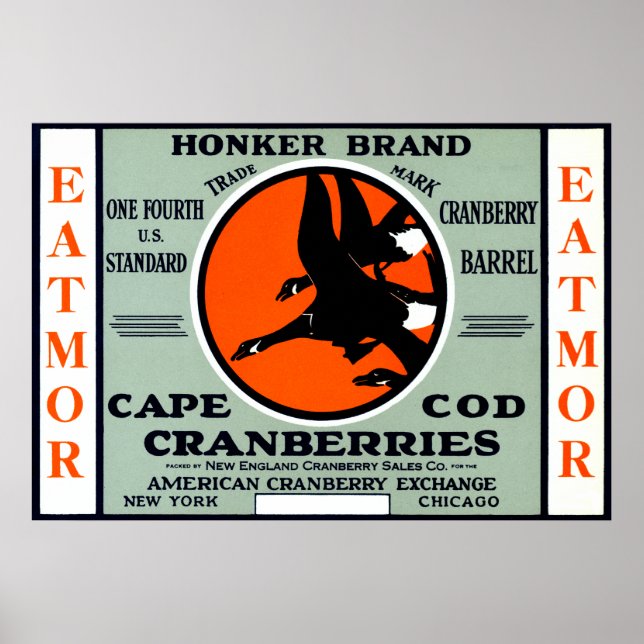 Affiches Cranberries de marque Honker 1900 (Devant)