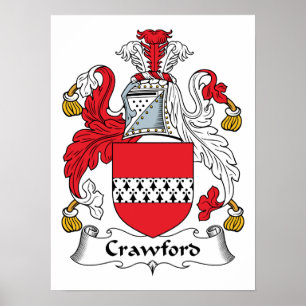 Affiches Crawford Family Crest
