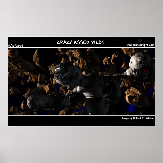 Affiches Crazy Assed Pilot (Devant)