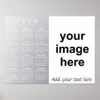 Create Your Own Custom 2016 Photo Calendar