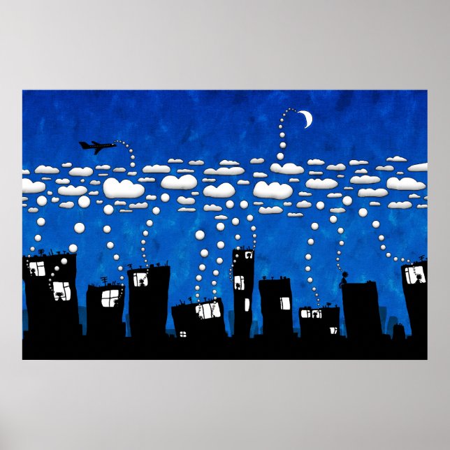 Affiches Créateurs de nuages (Devant)