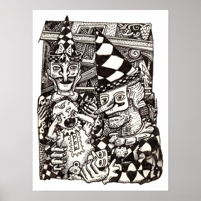 Affiches Création de l'homme, par Brian Benson (Devant)