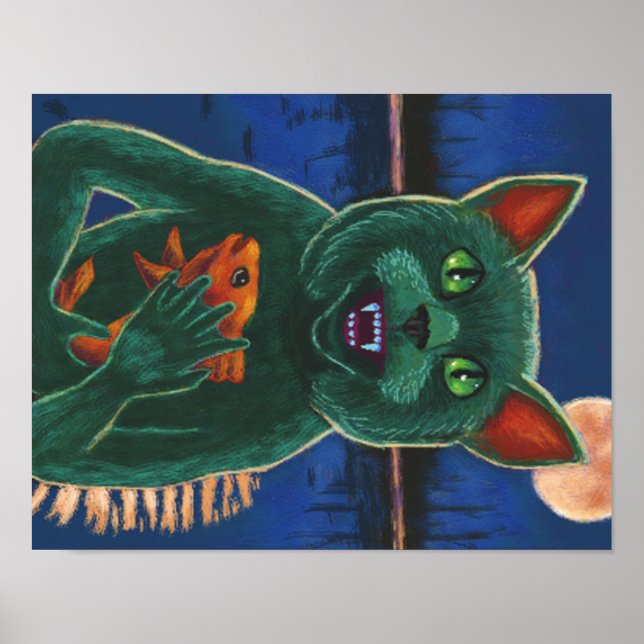 Affiches Créature de chat de la lagune noire (Devant)