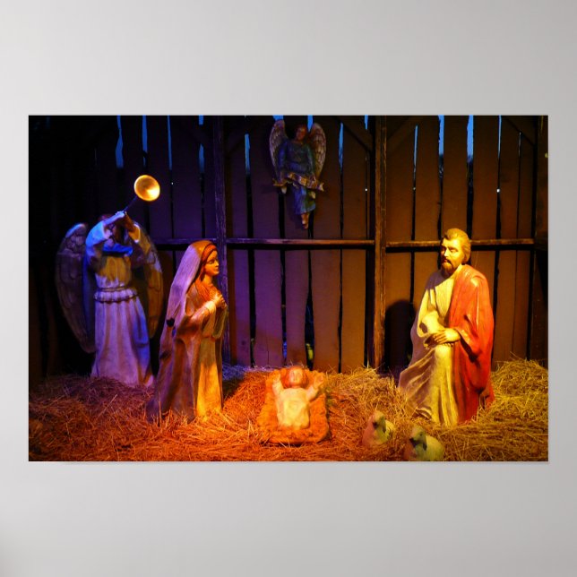 Affiches Crèche de Noël à Washington DC (Devant)