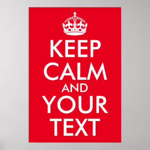 Affiches Créez votre propre calme et votre texte