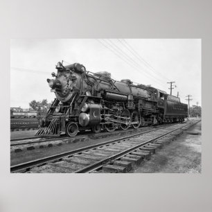 Affiches CRÉSCENT LOCOMOTIF À LA VAPEUR LIMITÉ c. 1927