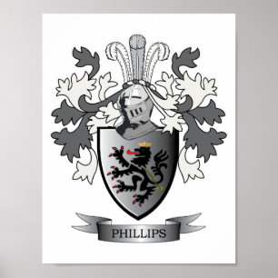 Affiches Crest coat d'armée de Phillips