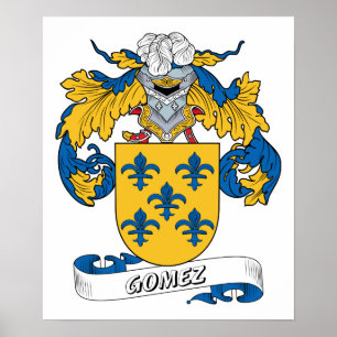 Affiches Crest de la famille Gomez