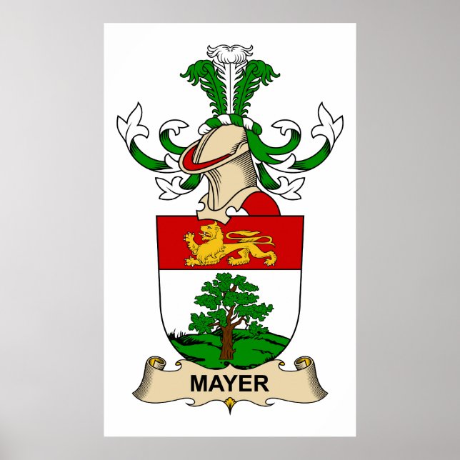 Affiches Crest de la famille Mayer (Devant)