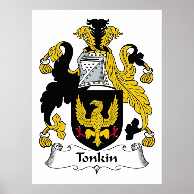 Affiches Crest de la famille Tonkin (Devant)