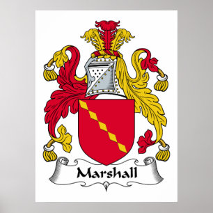 Affiches Crête de famille de Marshall