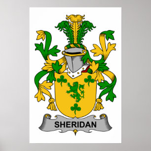 Affiches Crête de famille de Sheridan