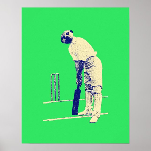 Affiches cricket vintage (Devant)