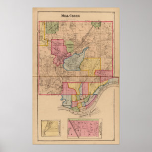 Affiches Crique de moulin, Ohio