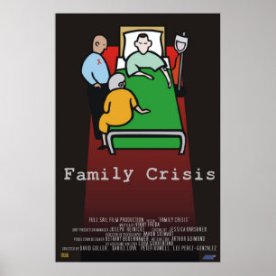 Affiches Crise de famille