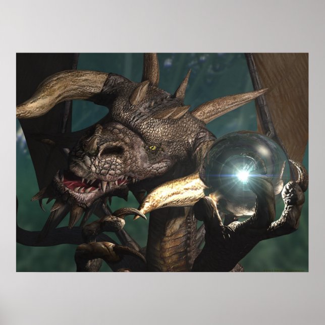 Affiches Cristal Dragon (Devant)