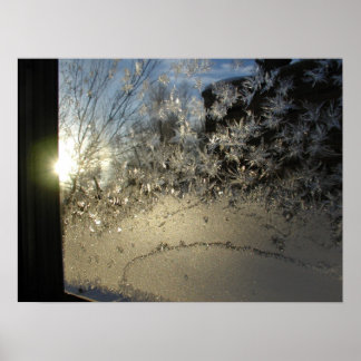 Affiches Cristaux de glace