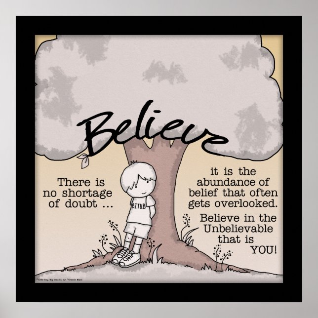 Affiches Croire l'arbre (Devant)