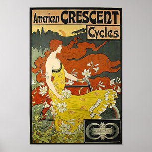 Affiches Croissant américain-1899