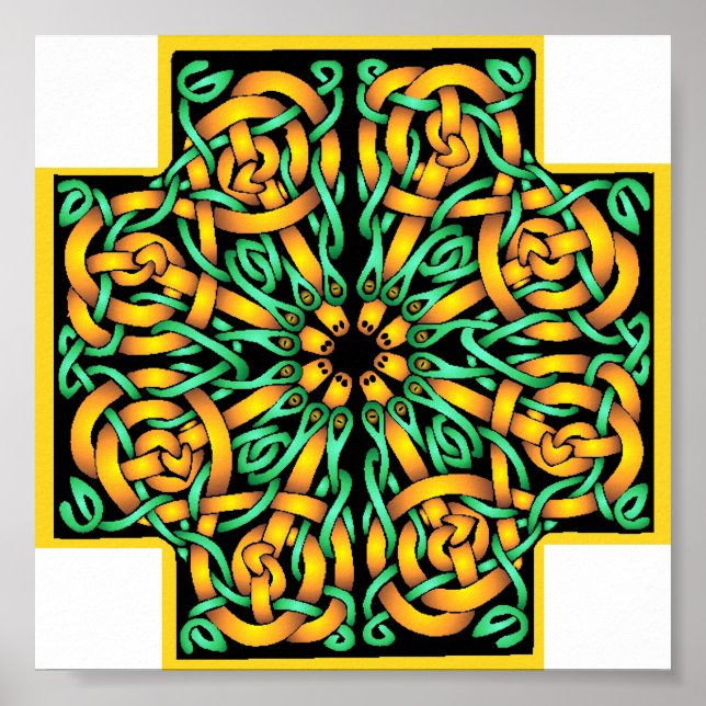 Affiches Croix celtique 2 (Devant)