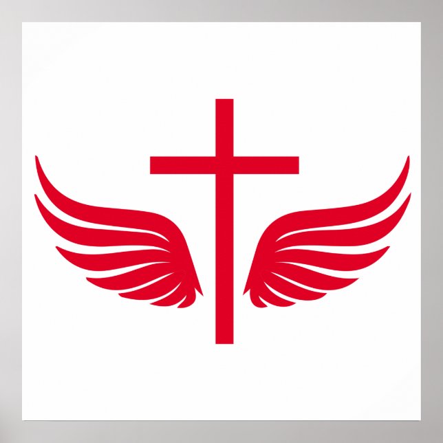 Affiches Croix chrétienne (Devant)
