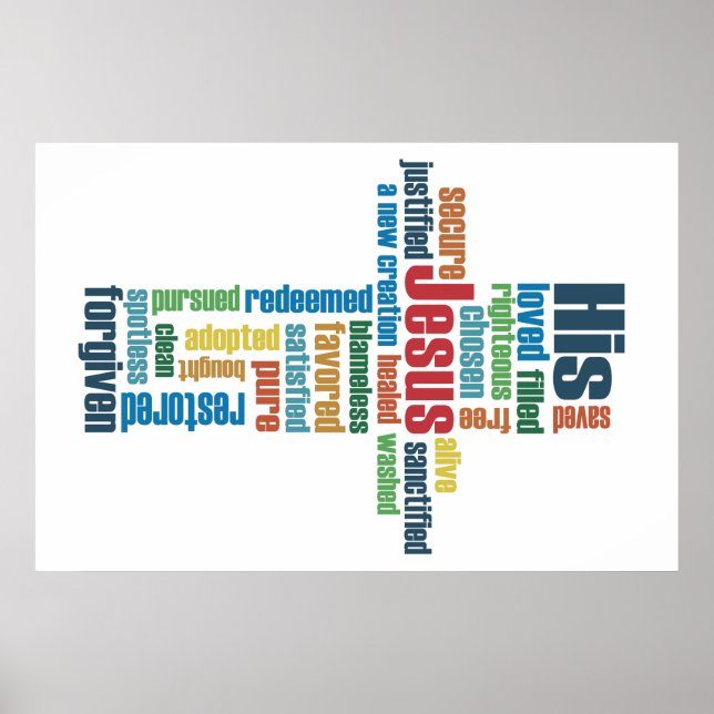 Affiches Croix de Jésus (Devant)