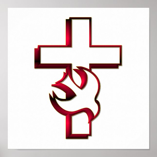 Affiches Croix et Saint-Esprit / Saint-Esprit (Devant)