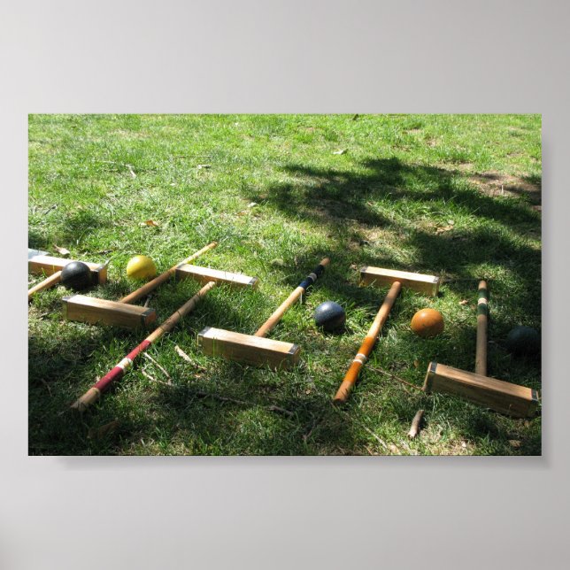 Affiches Croquet (Devant)