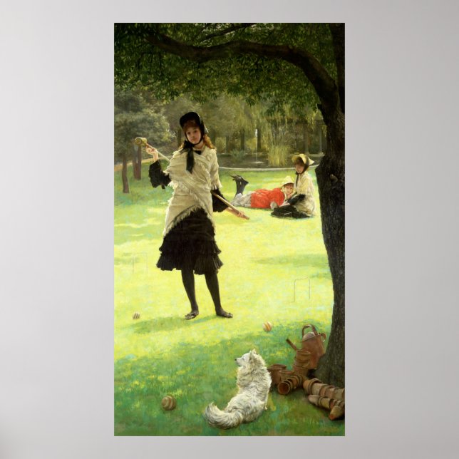 Affiches Croquet, c.1878 (Devant)