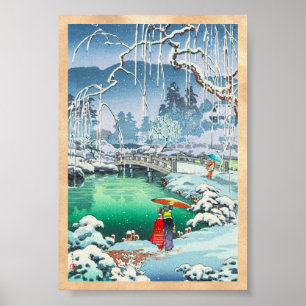 Affiches Croquis de Tsuchiya Koitsu des endroits célèbres