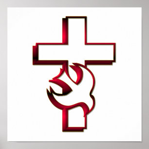 Affiches Cross and Holy Spirit / Holy Ghost