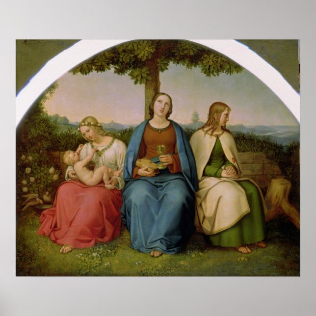 Affiches Croyance, Espoir et Amour, 1819 (Devant)