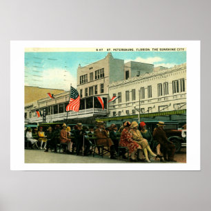 Affiches Cru de St Petersburg, la Floride