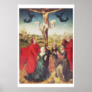 Affiches Crucifixion, c.1510 (huile sur panneau)