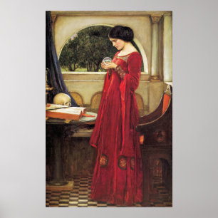 Affiches Crystal Ball par John Waterhouse
