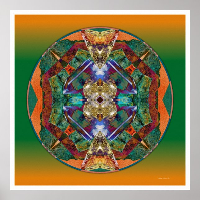 Affiches Crystal Mandala 5 (Devant)