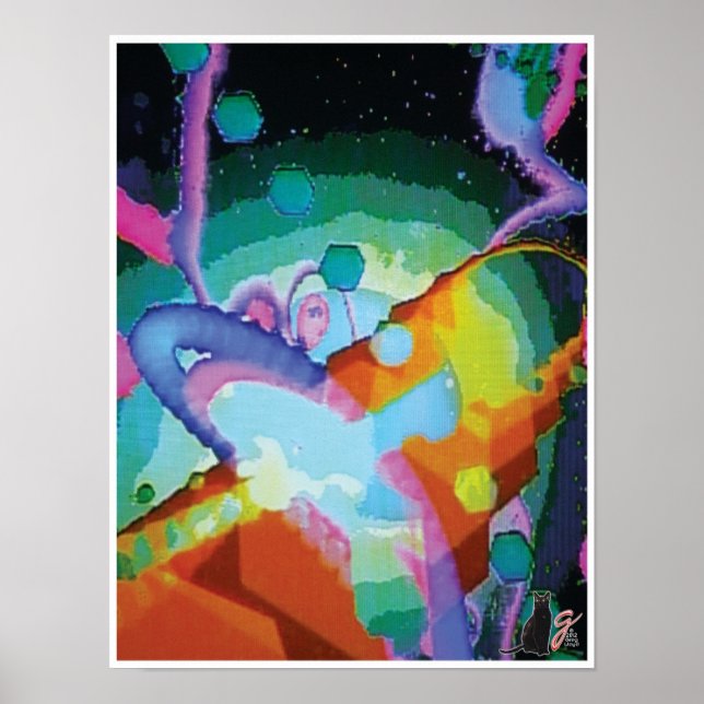 Affiches Crystaliser l'image KC (Devant)