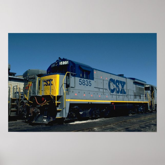 AFFICHES CSX GE B36-7 (Devant)