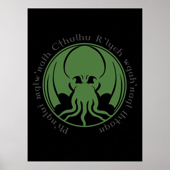 Affiches Cthulhu (Devant)