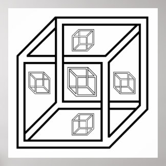 Affiches Cube impossible