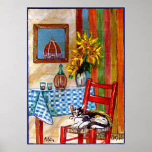 AFFICHES CUISINE ITALIENNE À FLORENCE