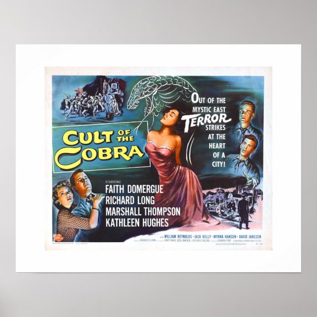 Affiches Culte du Cobra (rare) (Devant)