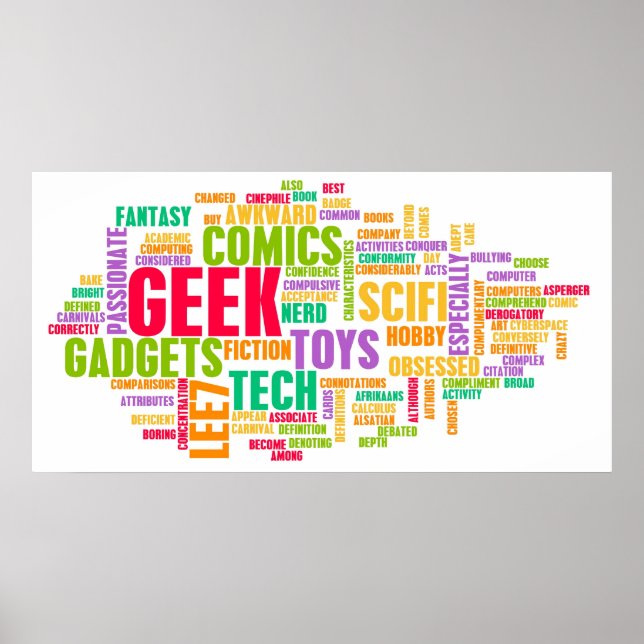 Affiches Culture geek (Devant)
