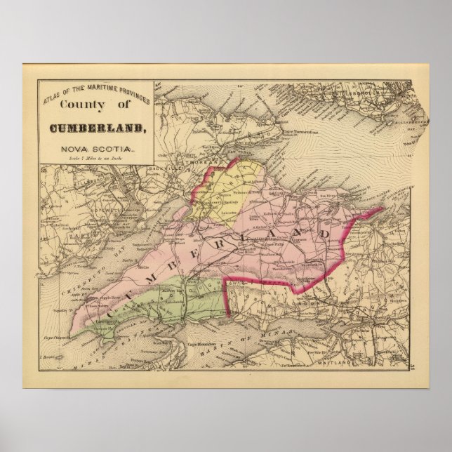 Affiches Cumberland Co., NS (Devant)